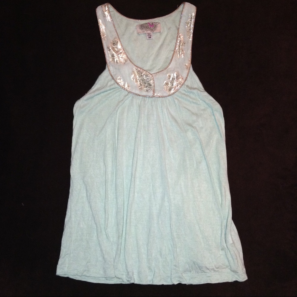Urban Outfitters Ecoté Detailed Collar Tank Top